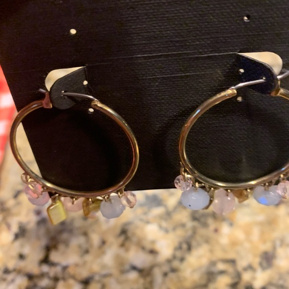 Cookie Lee Hoop Earrings NWT - Picture 4 of 4